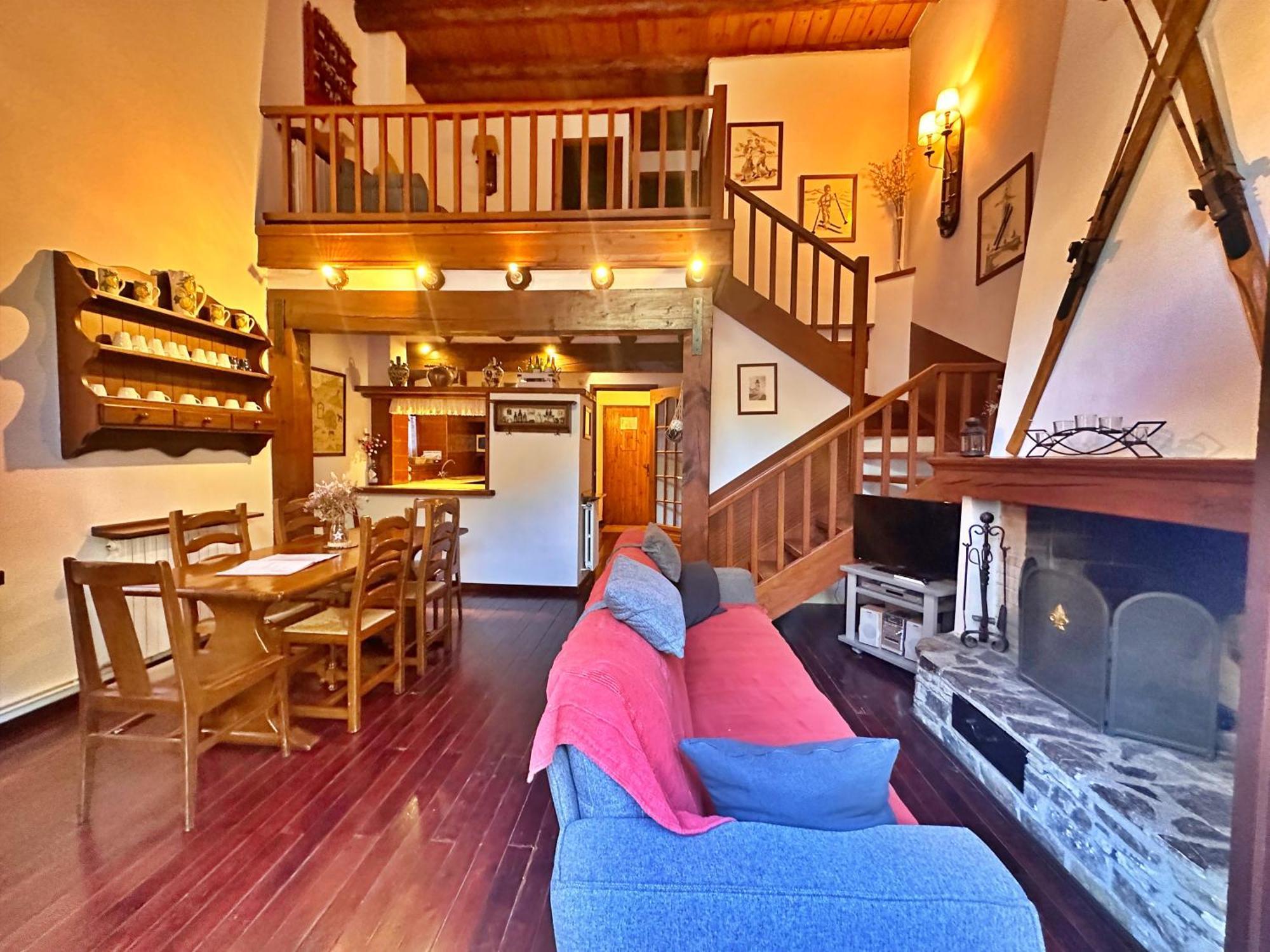 D2, Bordes D'Arinsal, Duplex Rustico Con Chimenea, Arinsal , Zona Vallnord Εξωτερικό φωτογραφία